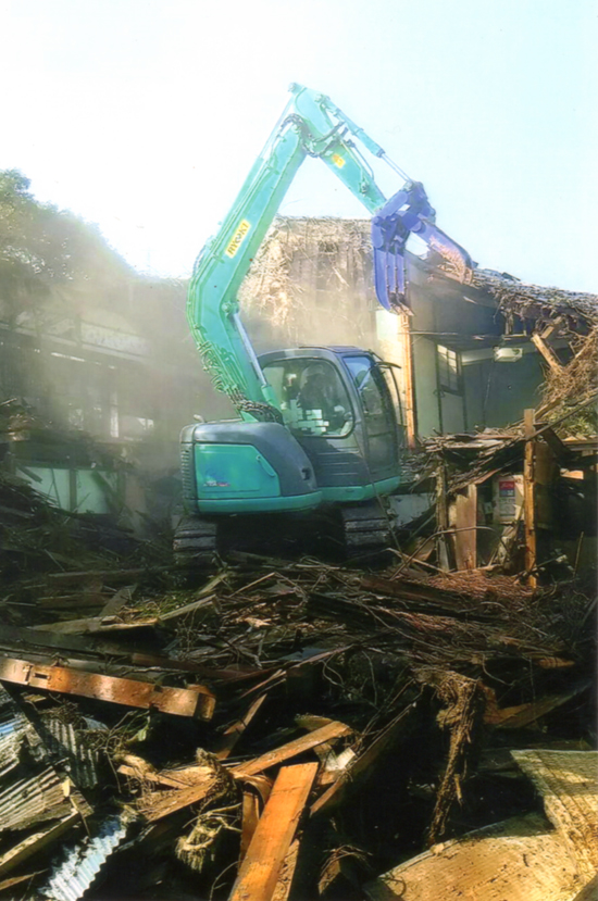 木造住宅の解体